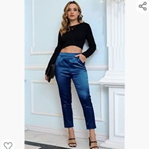 W By Worth Navy Dress Pants